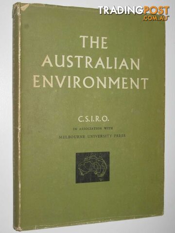 The Australian Environment  - C.S.I.R.O. - 1960