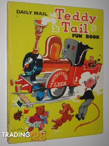 Teddy Tail Fun Book - Author Not Stated - 1960
