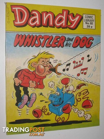 Whistler and His Dog - Dandy Comic Library #92  - Author Not Stated - 1987