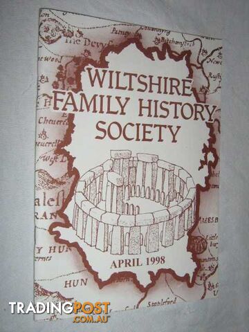 Wiltshire Family History Society April 1998  - Author Not Stated - 1998