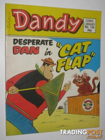 Desperate Dan in "Cat Flap" - Dandy Comic Library #132  - Author Not Stated - 1988
