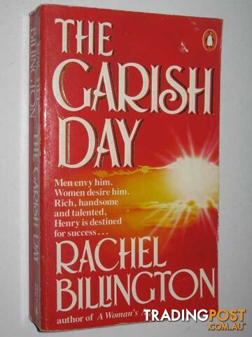 The Garish Day - Billington Rachel - 1986
