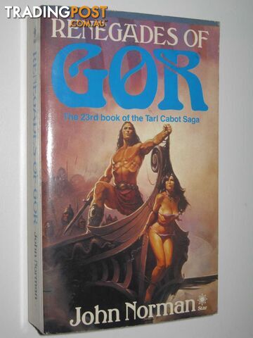 Renegades of Gor - Chronicles of Counter-Earth Series #23 - Norman John - 1986
