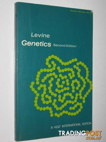 Genetics - Levine Robert Paul - 1972