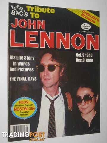 Teen Bags Tribute to John Lennon #1  - Lopez Adrian B. - 1981