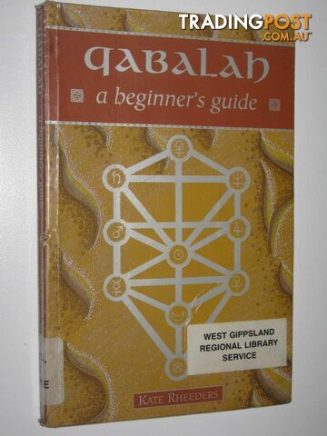 Qabalah: A Beginner's Guide  - Rheeders Kate - 1996