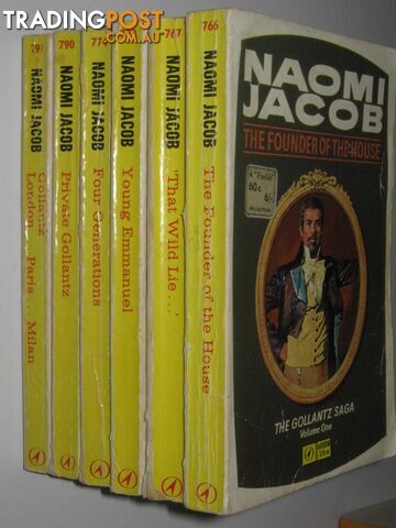 The Gollantz Saga Complete Set  - Jacob Naomi - 1965