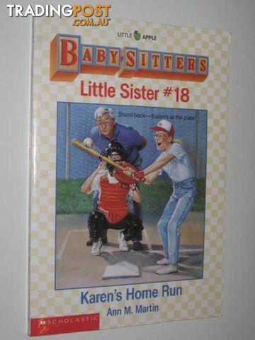 Karen's Home Run - Little Sister Series #18  - Martin Ann M. - 1991