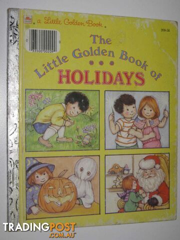 The Little Golden Book Of Holidays - Little Golden Book Series #209-58  - Lewis Jean - 1985
