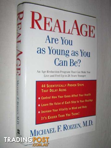 Real Age : Are You As Young as You Can Be - Roizen Michael F. - 1999 - photo 1 of 1