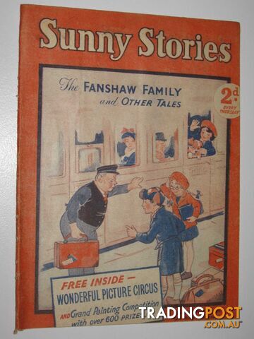 Sunny Stories No. 554 New Series : The Fanshaw Family and Other Tales - Author...