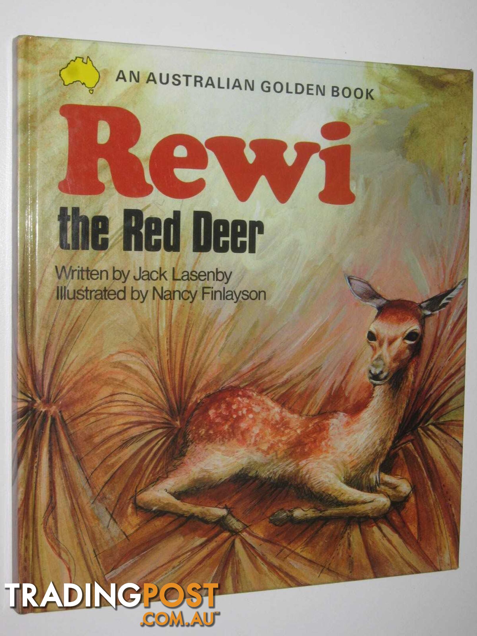 Rewi the Red Deer - An Australian Golden Book Series  - Lasenby Jack - 1976