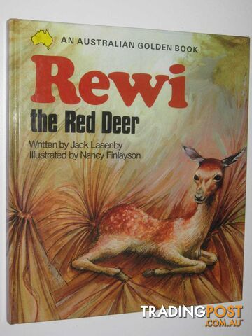 Rewi the Red Deer - An Australian Golden Book Series  - Lasenby Jack - 1976