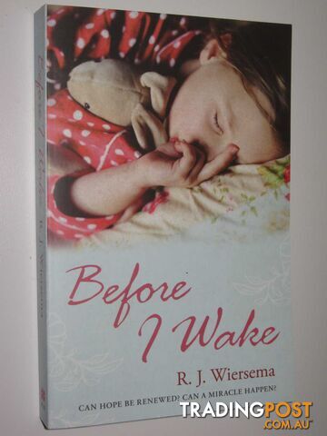 Before I Wake  - Wiersema Robert J. - 2008