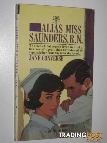 Alias Miss Saunders, R.N.  - Converse Jane - 1962