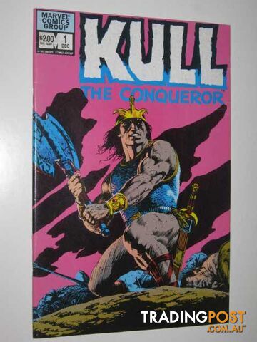 Kull the Conqueror Vol 1 #1  - Author Not Stated - 1982