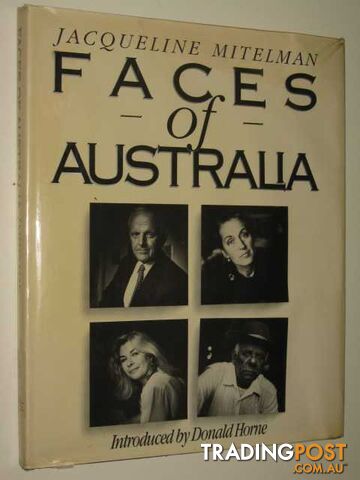 Faces Of Australia  - Mitelman Jacqueline - 1988