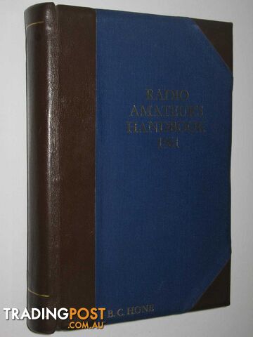 Radio Amateur's Handbook 1961  - Headquarters Staff of the American Radio Relay League - 1961