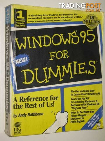 Windows 95 For Dummies  - Rathbone Andy - 1995