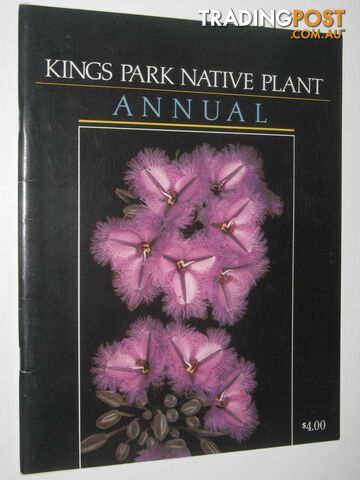 Kings Park Native Plant Annual  - Bruce Lindsay - 1985