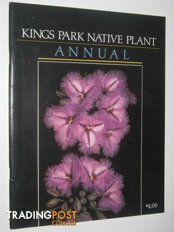 Kings Park Native Plant Annual  - Bruce Lindsay - 1985