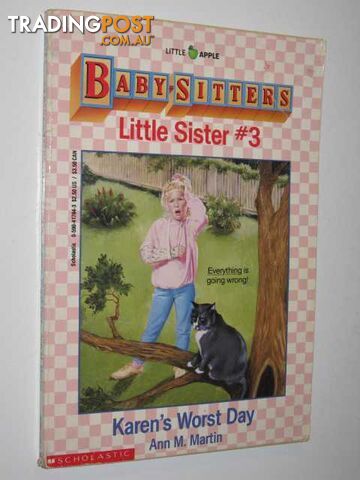 Karen's Worst Day - Little Sister Series #3  - Martin Ann M. - 1989