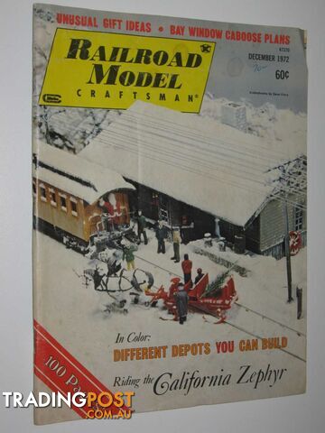 Railroad Model Craftsman Vol 41 #7 : December 1972  - Author Not Stated - 1972