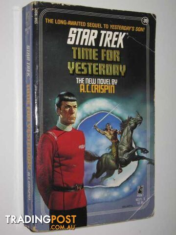 Time for Yesterday - STAR TREK Series #39 - Van Hise Della - 1988