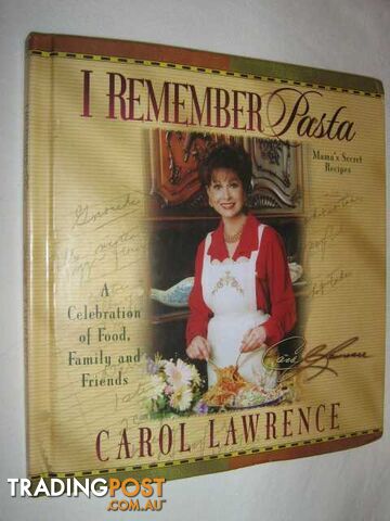 I Remember Pasta  - Lawrence Carol - 1996