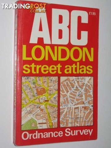 ABC London Street Atlas  - Ordnance Survey - 1984
