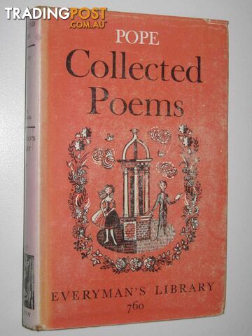 Alexander Pope's Collected Poems  - Dobree Bonamy - 1961