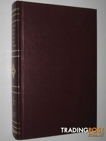 Essays, English and American - The Harvard Classics Series  - Eliot Charles - 1988