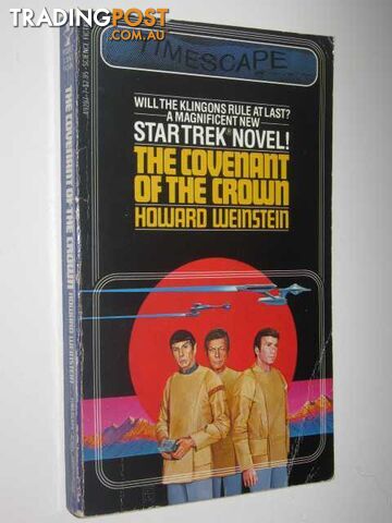 STAR TREK: The Covenant of the Crown - Weinstein Howard - 1981 - photo 1 of 1