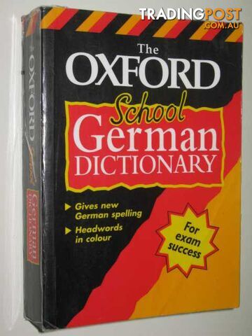 The Oxford School German Dictionary - Author Not Stated - 1998