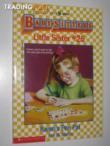 Karen's Pen Pal - Little Sister Series #25 - Martin Ann M. - 1992