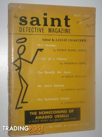 The Saint Detective Magazine May 1959 : Vol. 10, No. 3 - Charteris Leslie -...