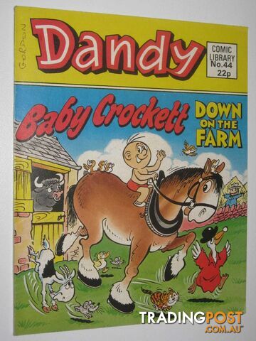 Baby Crocket Down on the Farm - Dandy Comic Library #44  - Author Not Stated - 1985