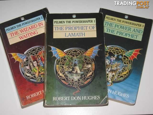 PELMAN THE POWERSHAPER TRILOGY : The Prophet of Lamath / The Wizard in Waiting /...