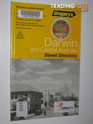 Gregory's Darwin and Central Australia Street Directory  - Author Not Stated - 2000