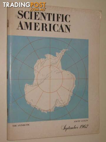 Scientific American V207 No. 3  - Author Not Stated - 1962