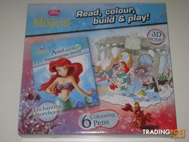 Disney Ariel Read, Colour, Build & Play - Author Not Stated - 2012
