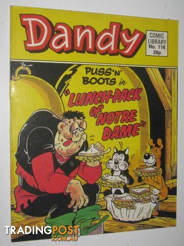 Puss in Boots in "Lunch-Pack of Notre Dame" - Dandy Comic Library #116  - Author Not Stated - 1988