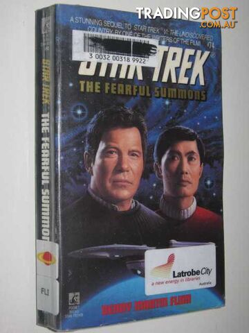 The Fearful Summons - STAR TREK Series #74 - Flinn Denny Martin - 1995