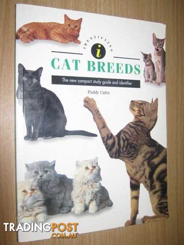 Identifying Cat Breeds : The New Compact Study Guide and Identifier  - Cutts Paddy - 1997