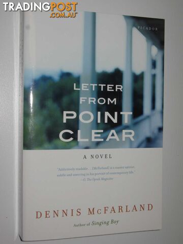 Letter from Point Clear - McFarland Dennis - 2008