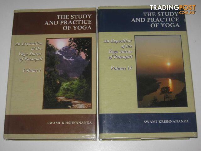 The Study and Practice of Yoga : An Exposition of the Yoga Sutras of Patanjali, 2 Volumes  - Swami Krishnananda - 2006