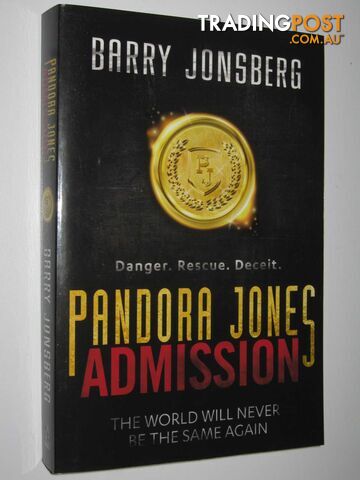 Pandora Jones: Admission - Jonsberg Barry - 2014