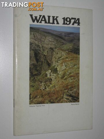 Walk Vol. 25  - Wills-Johnson Graham - 1974