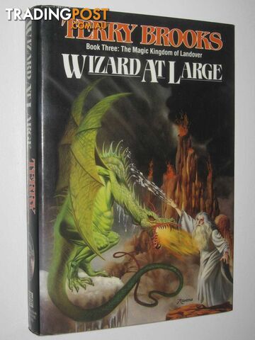 Wizard At Large - The Magic Kingdom Of Landover Series #3  - Brooks Terry - 1988