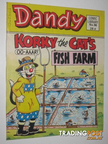 Korky the Cat's Fish Farm - Dandy Comic Library #96  - Author Not Stated - 1987